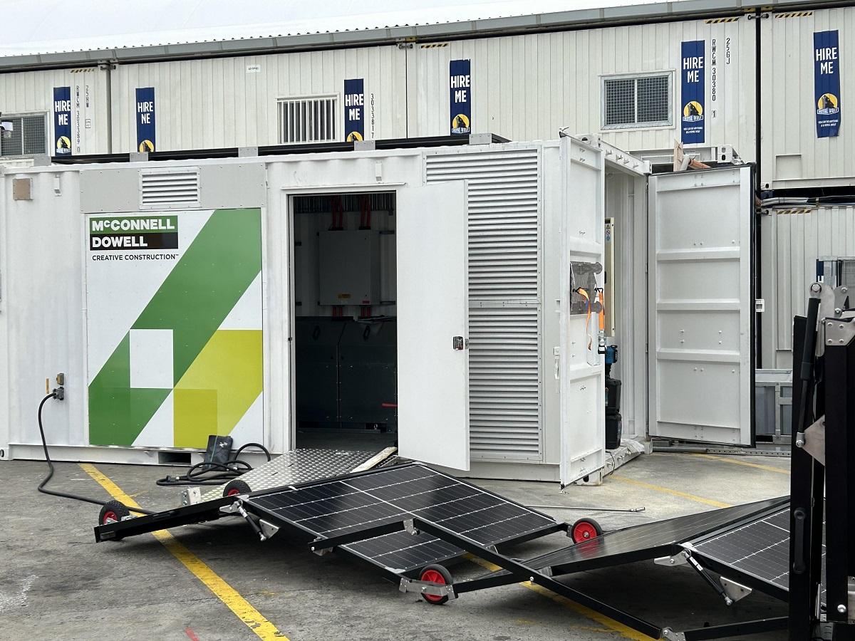 Image of Solarator Compact 100 onsite