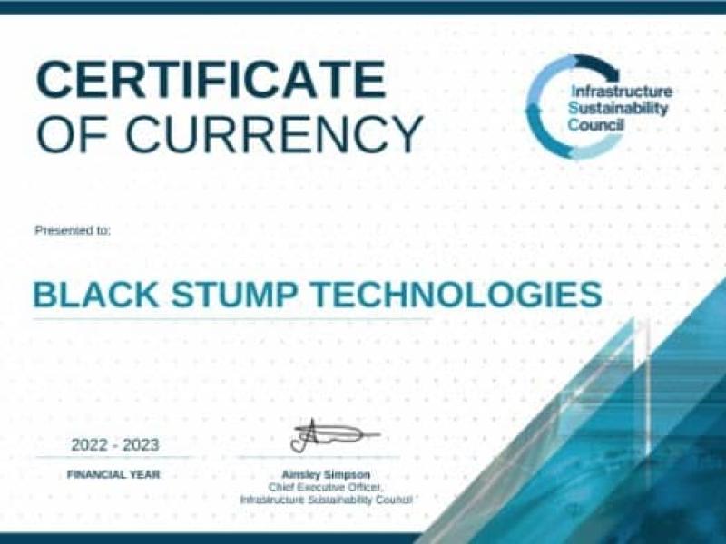 ISC Certificate of Currency